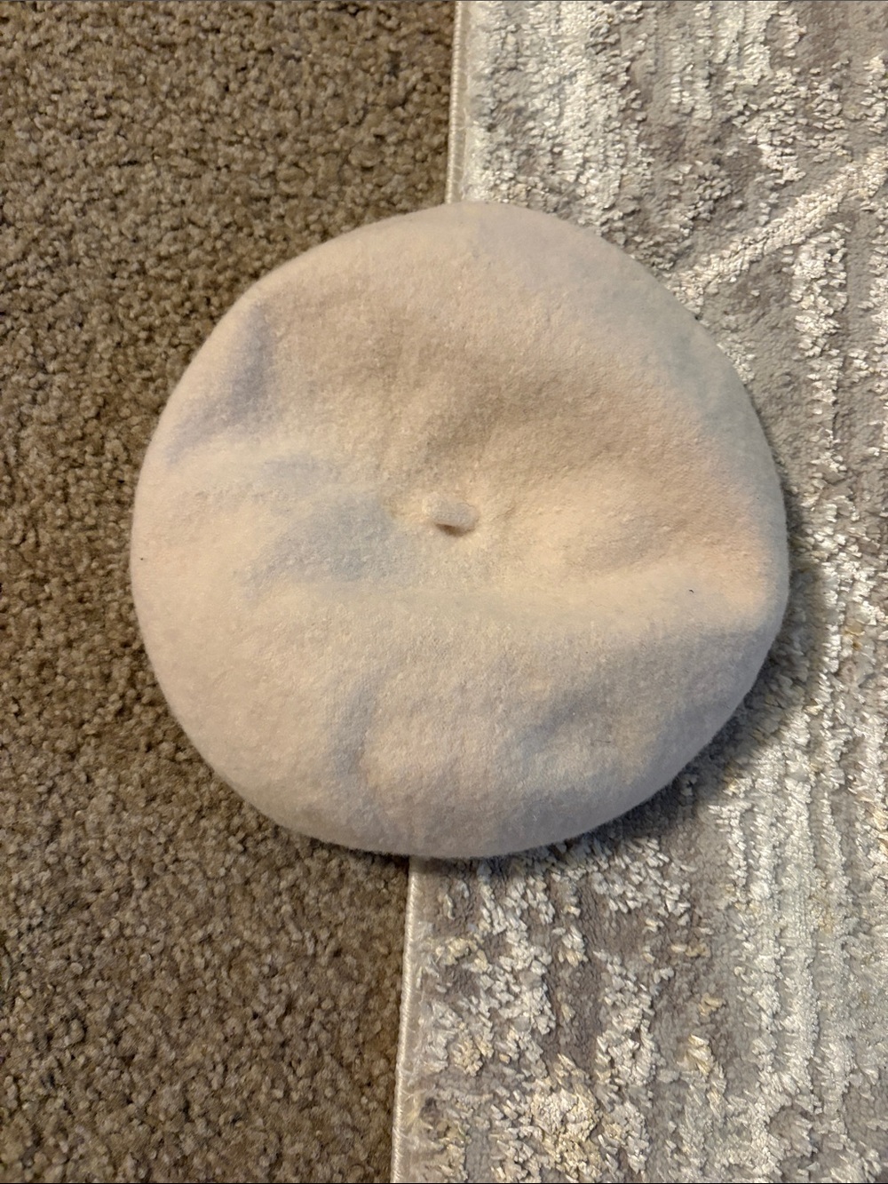 H&M Soft Cream Wool Beret